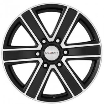 Dezent TJ dark Fekete/Polír 16"