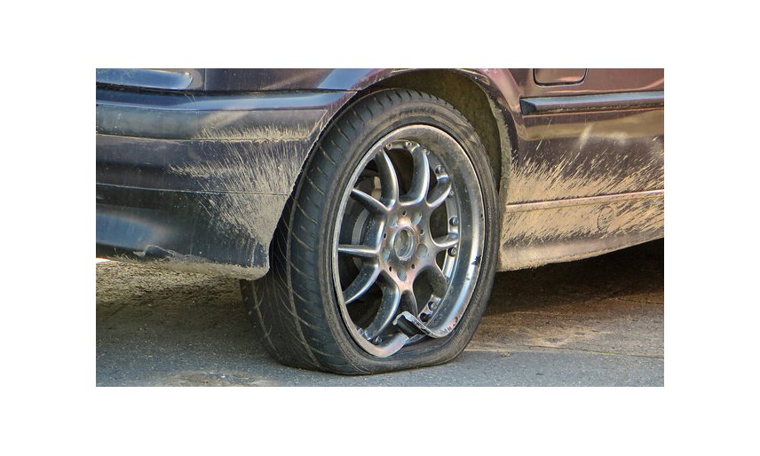 Broken Alloy Whell